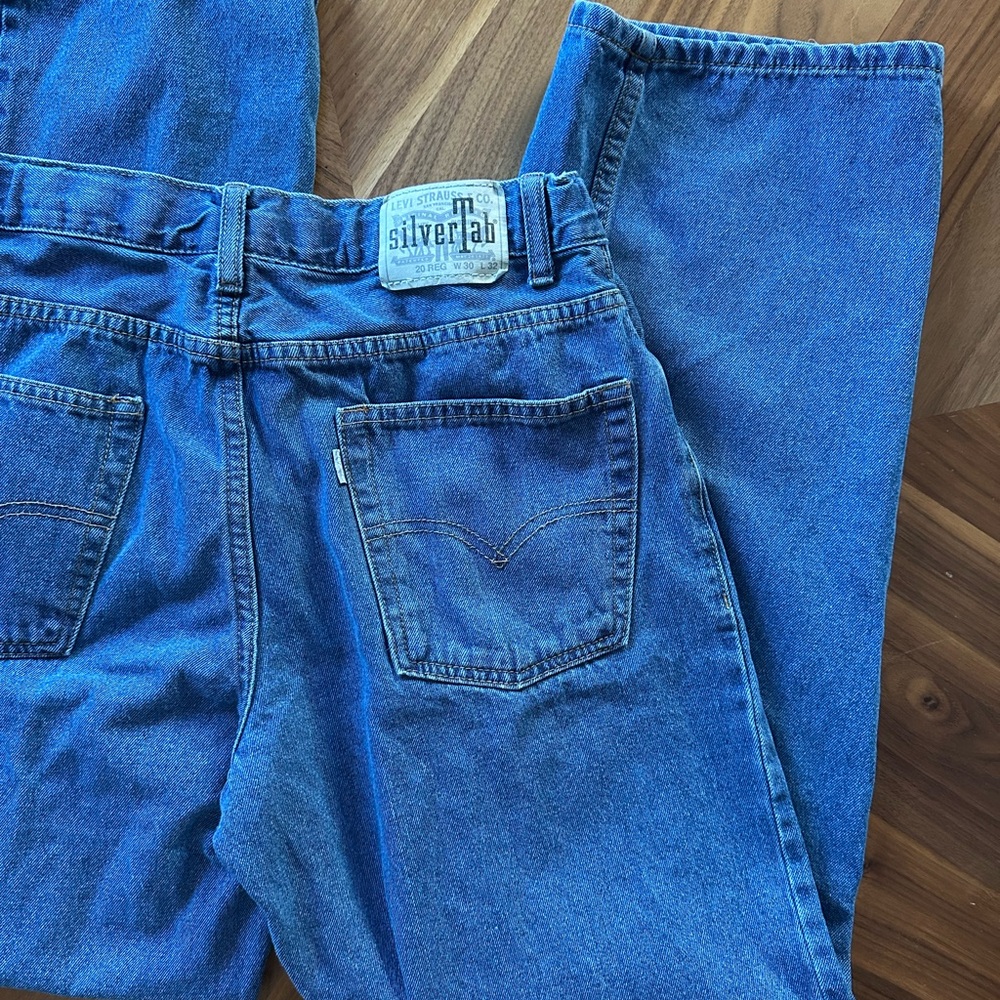 Levi’s Silver Tab Vintage Y2K Jeans 30 x 32 Straight Boot Cut